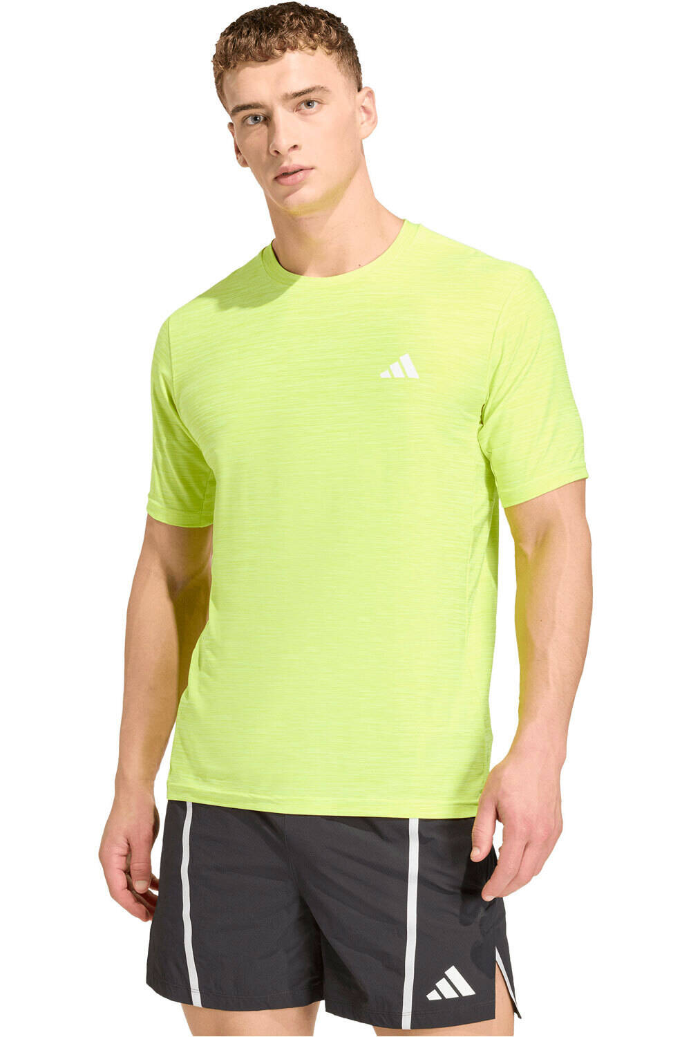 adidas camiseta fitness hombre WORKOUT ESSENTIALS FLEX vista frontal