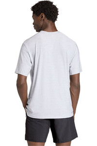 adidas camiseta fitness hombre WORKOUT ESSENTIALS FLEX vista trasera