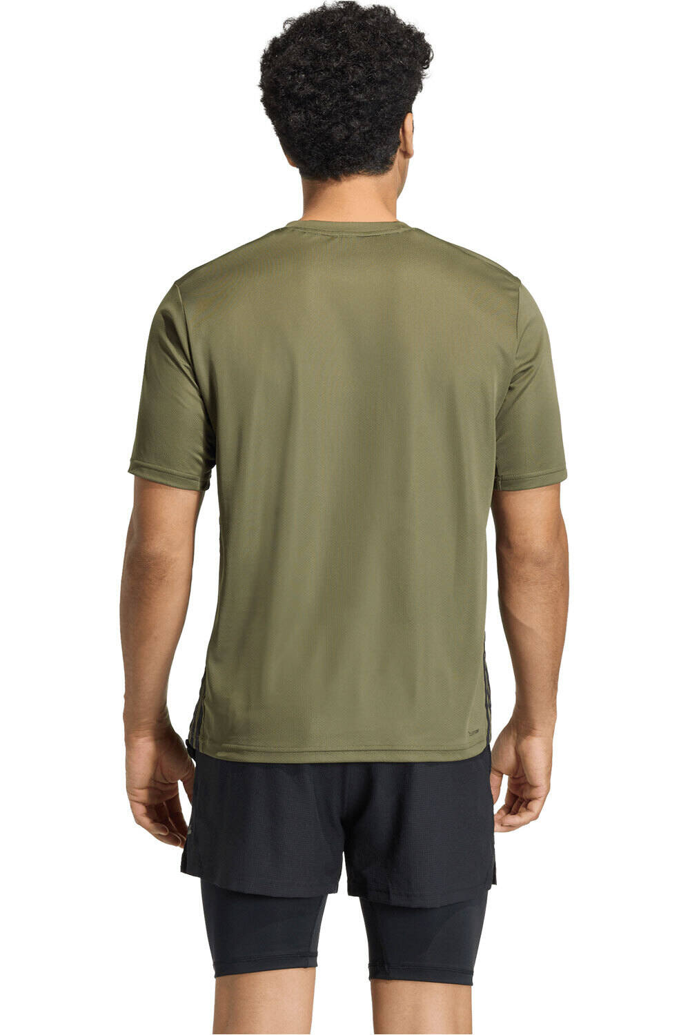 adidas camiseta fitness hombre WORKOUT ESSENTIALS vista trasera