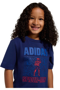 adidas camiseta junior niña ADIDAS MARVEL SPIDER-MAN vista detalle