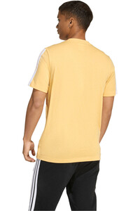 adidas camiseta manga corta hombre 3 BANDAS vista trasera