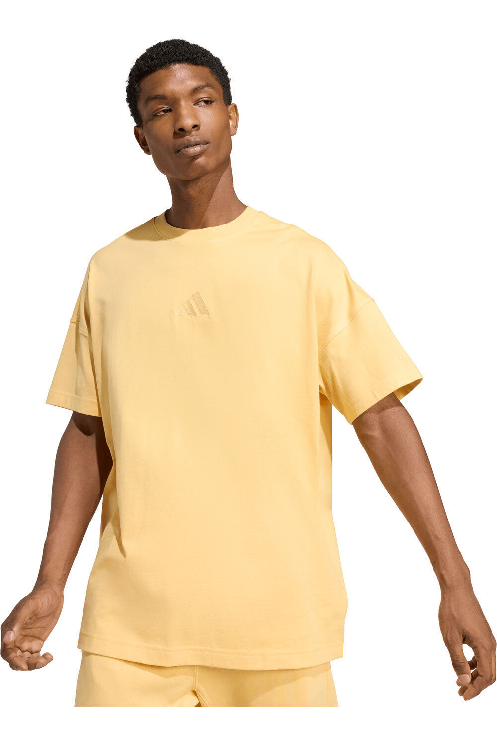 adidas camiseta manga corta hombre ALL SZN vista detalle