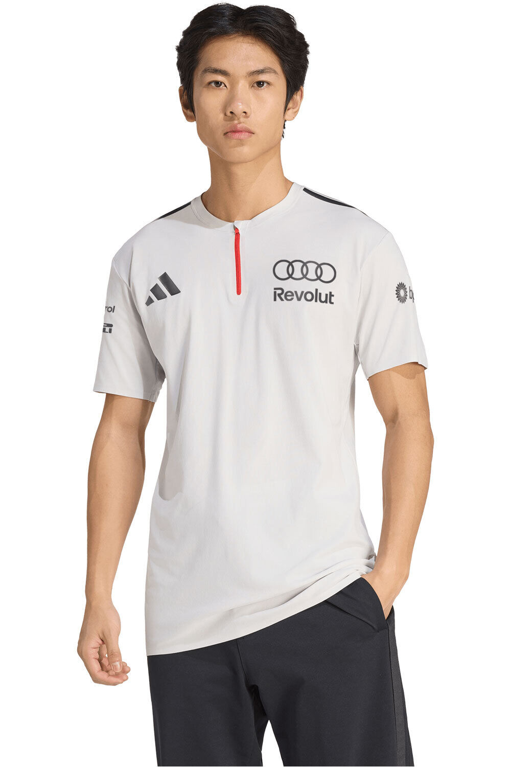 adidas camiseta manga corta hombre AU EN POL SS M vista frontal