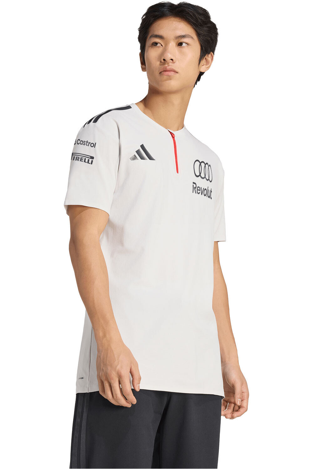 adidas camiseta manga corta hombre AU EN POL SS M vista trasera