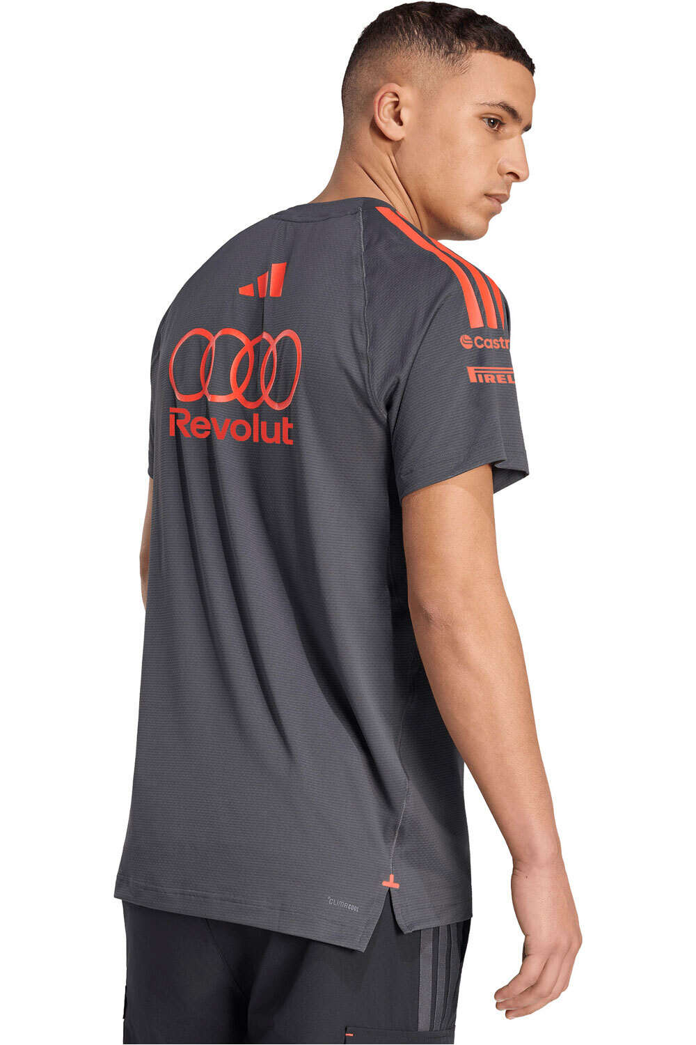 adidas camiseta manga corta hombre AU MC TEE SS M vista trasera