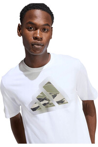adidas camiseta manga corta hombre CAMUFLAJE MODERN LOGO vista detalle