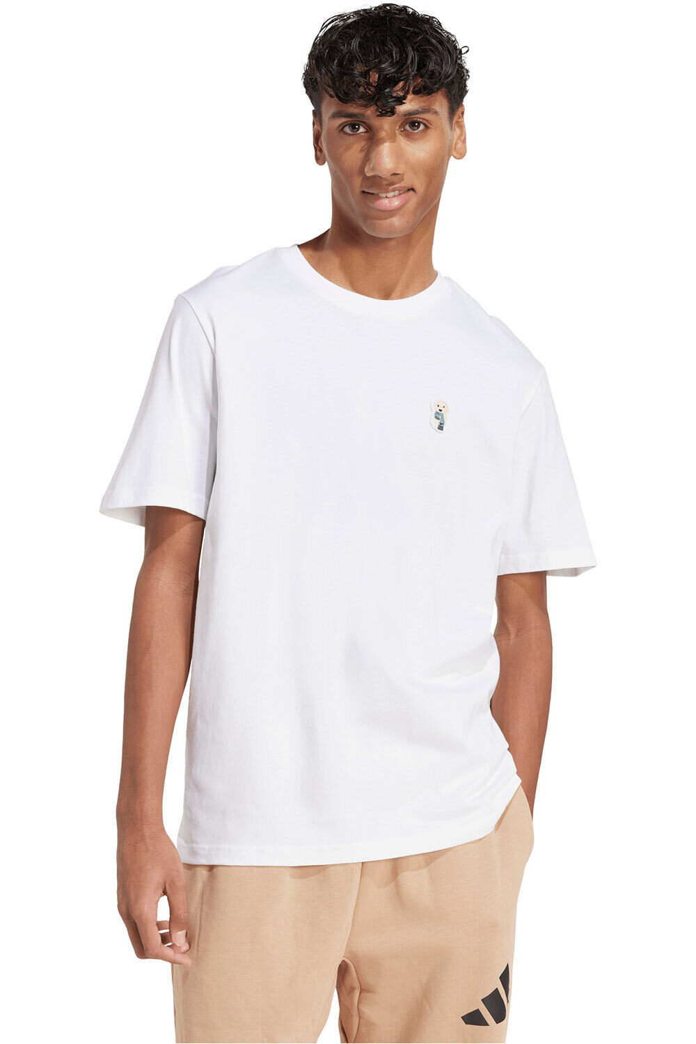 adidas camiseta manga corta hombre DOG SOCK PATCH GRAPHIC vista frontal