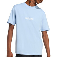 adidas camiseta manga corta hombre ESSENTIALS LINEAR SINGLE JERSEY vista detalle