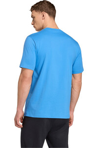 adidas camiseta manga corta hombre ESSENTIALS LINEAR SINGLE JERSEY vista trasera