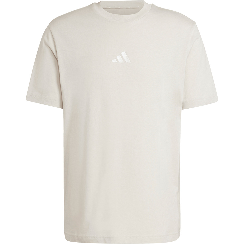 adidas camiseta manga corta hombre ESSENTIALS SMALL LOGO vista detalle