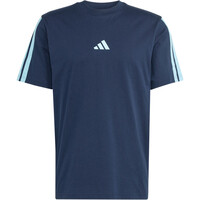adidas camiseta manga corta hombre ESSENTIALS TRES RAYAS 04