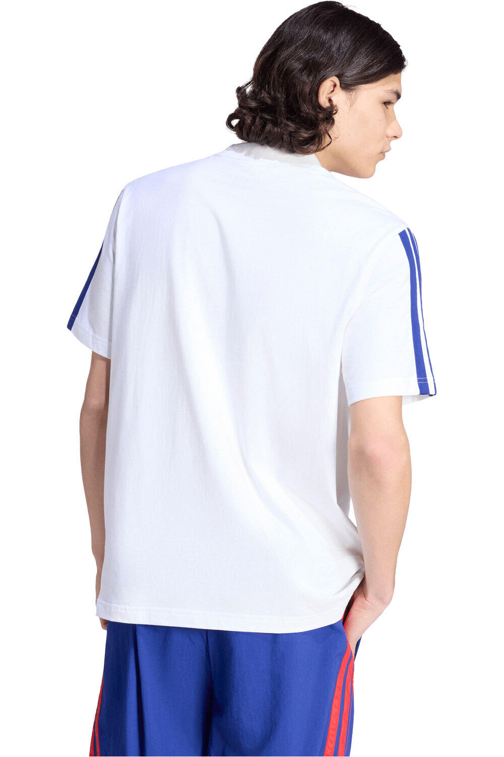 adidas camiseta manga corta hombre ESSENTIALS vista trasera