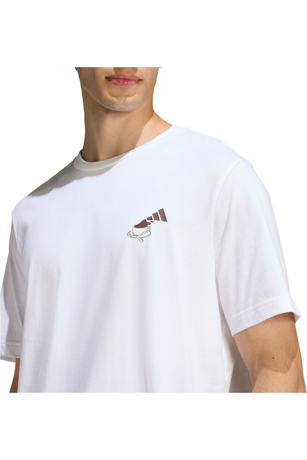 adidas camiseta manga corta hombre ESTAMPADA COFFEE CAFE CHEESECAKE 03