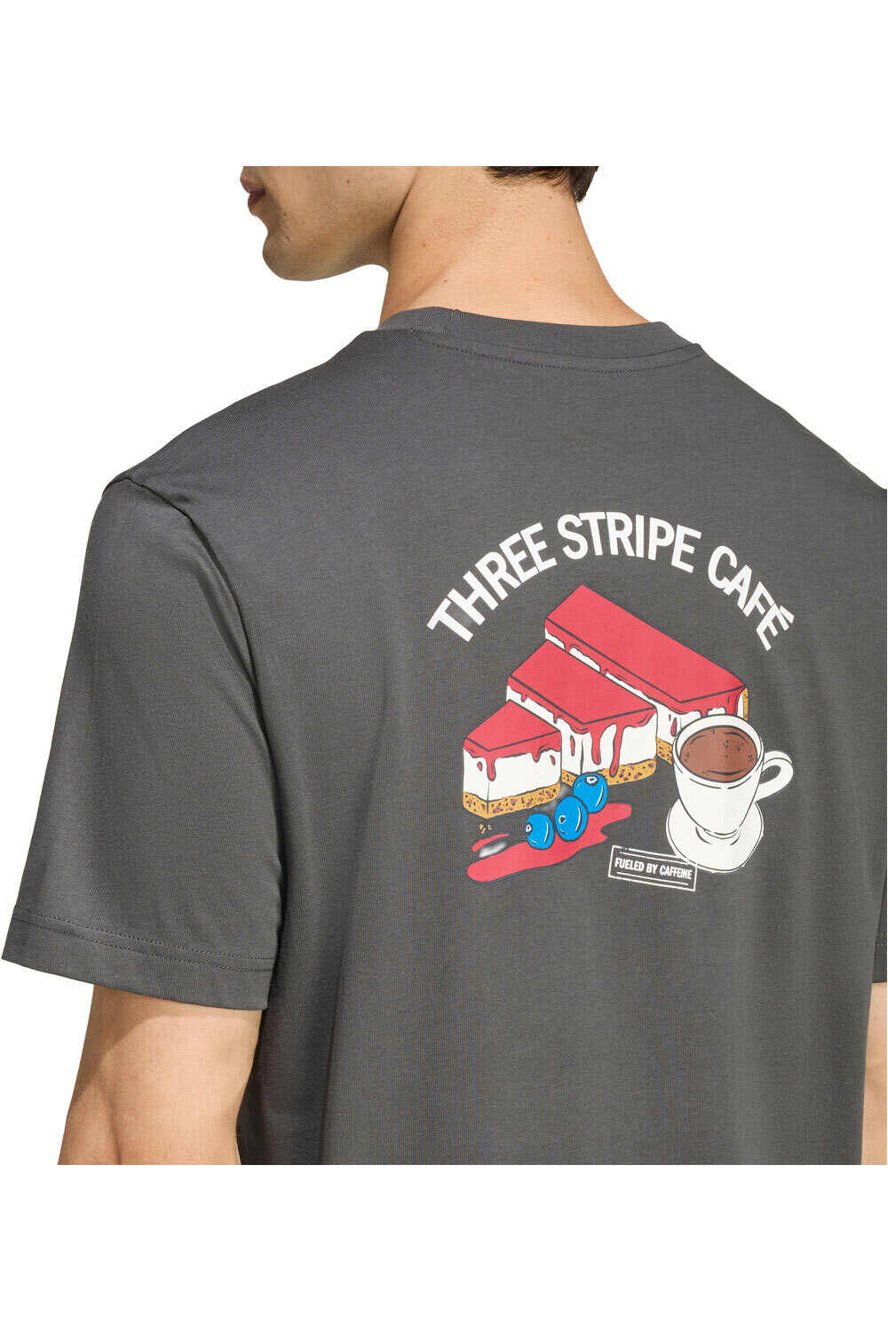 adidas camiseta manga corta hombre ESTAMPADA COFFEE CAFE CHEESECAKE 03