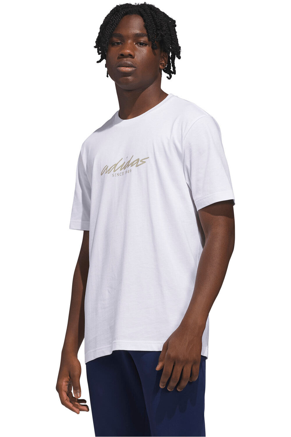 adidas camiseta manga corta hombre ESTAMPADA COLOR CONNECT vista frontal