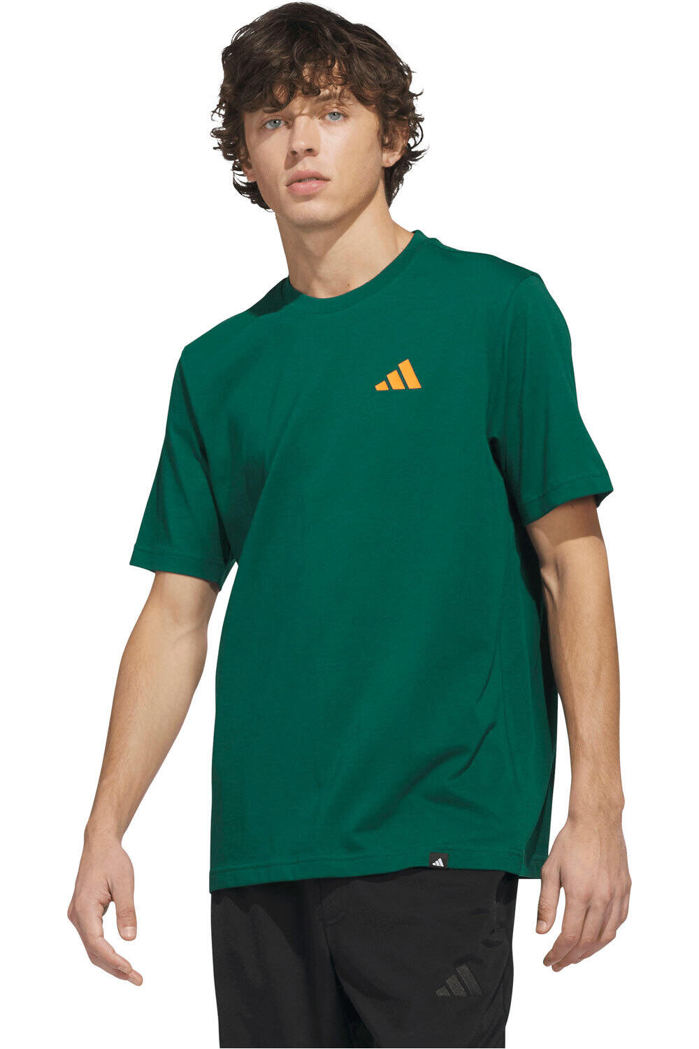 adidas camiseta manga corta hombre ESTAMPADA EVERYDAY GETAWAY vista frontal