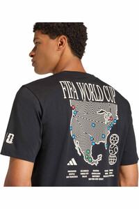 adidas camiseta manga corta hombre ESTAMPADA FIFA WC MAP 03