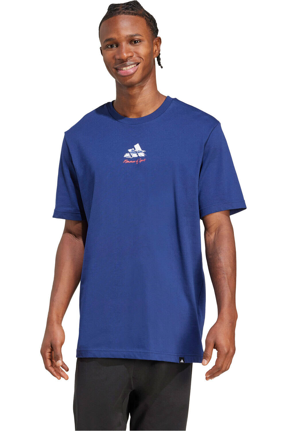 adidas camiseta manga corta hombre ESTAMPADA MEMORIES OF SPORT GALLERY vista frontal