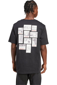 adidas camiseta manga corta hombre ESTAMPADA MEMORIES OF SPORT GALLERY vista trasera