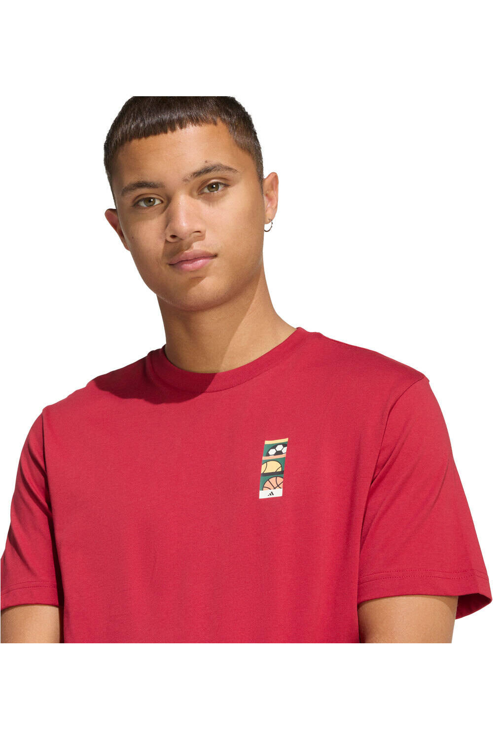 adidas camiseta manga corta hombre ESTAMPADA MEMORIES OF SPORT POSTER vista detalle