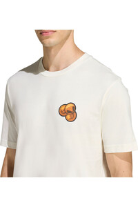 adidas camiseta manga corta hombre ESTAMPADA SNACK BUBBLE GUM vista detalle