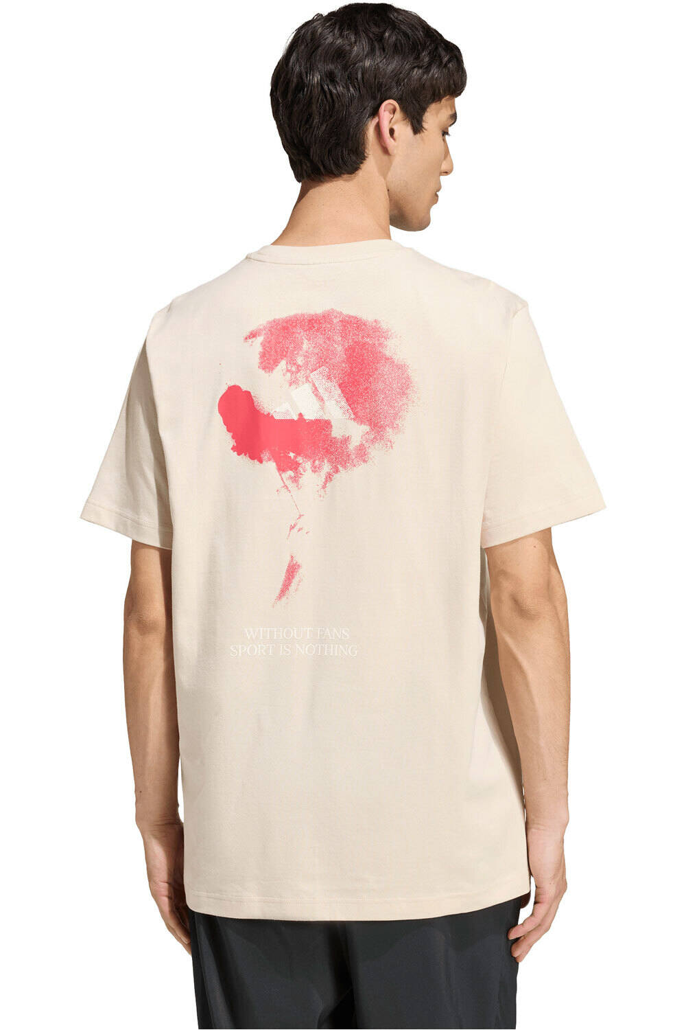 adidas camiseta manga corta hombre ESTAMPADA STADIUM FLARE vista trasera