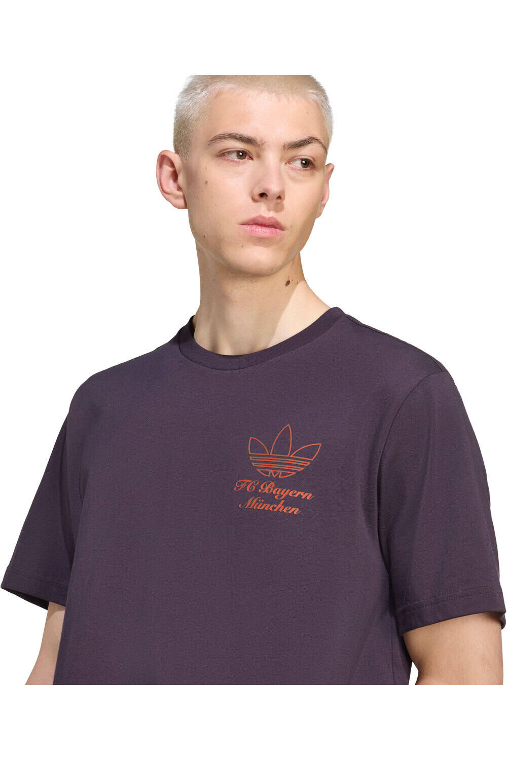 adidas camiseta manga corta hombre FCB ICON GR TE vista detalle