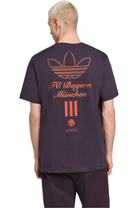 adidas camiseta manga corta hombre FCB ICON GR TE vista trasera