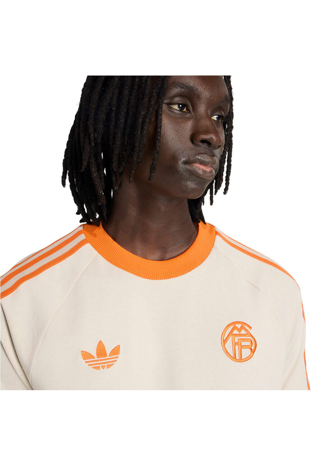 adidas camiseta manga corta hombre FCB OG TEE vista detalle