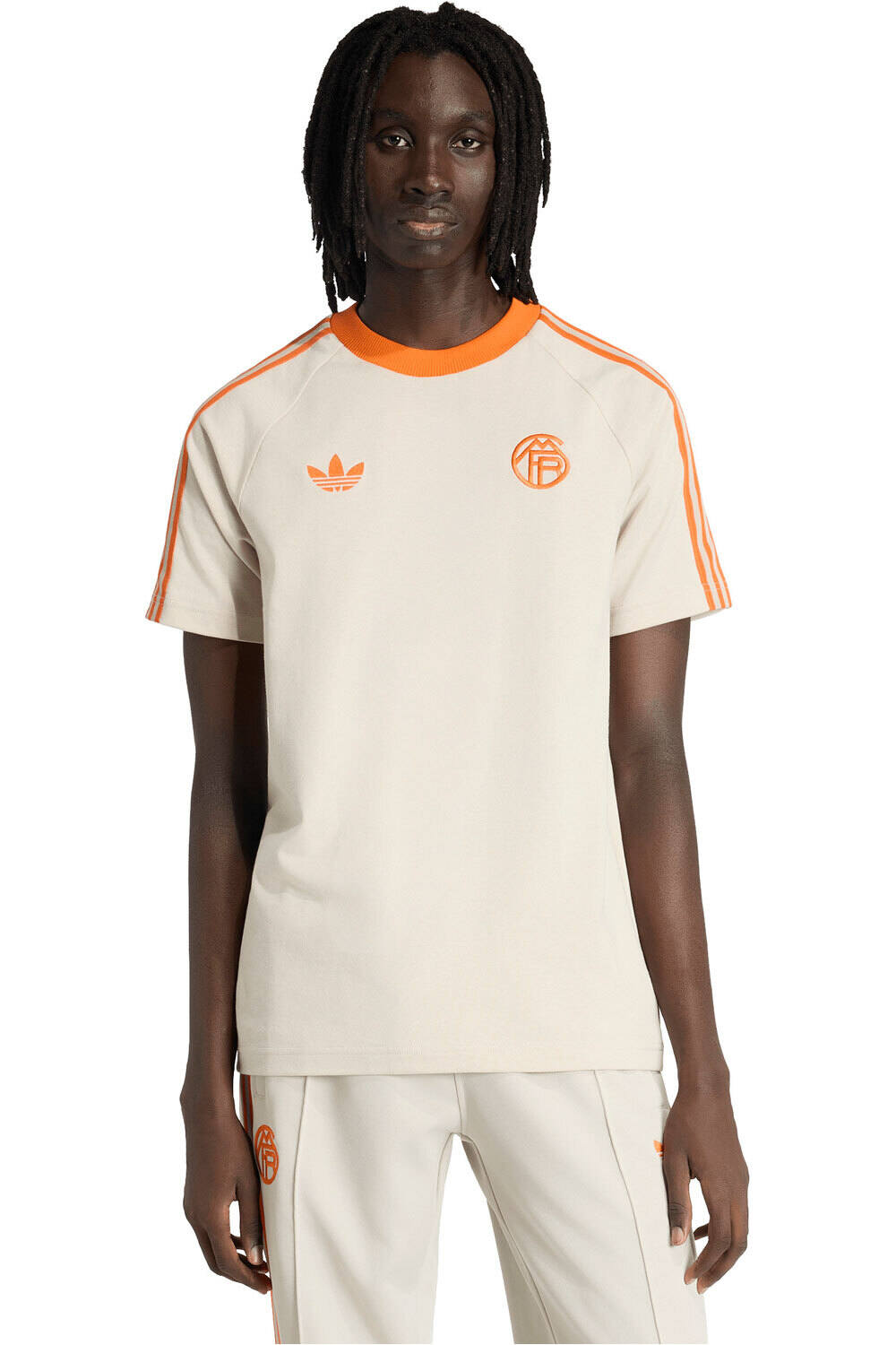 adidas camiseta manga corta hombre FCB OG TEE vista frontal