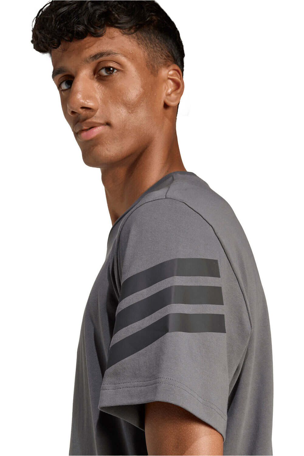 adidas camiseta manga corta hombre FUTURE ICONS 3 BANDAS 03