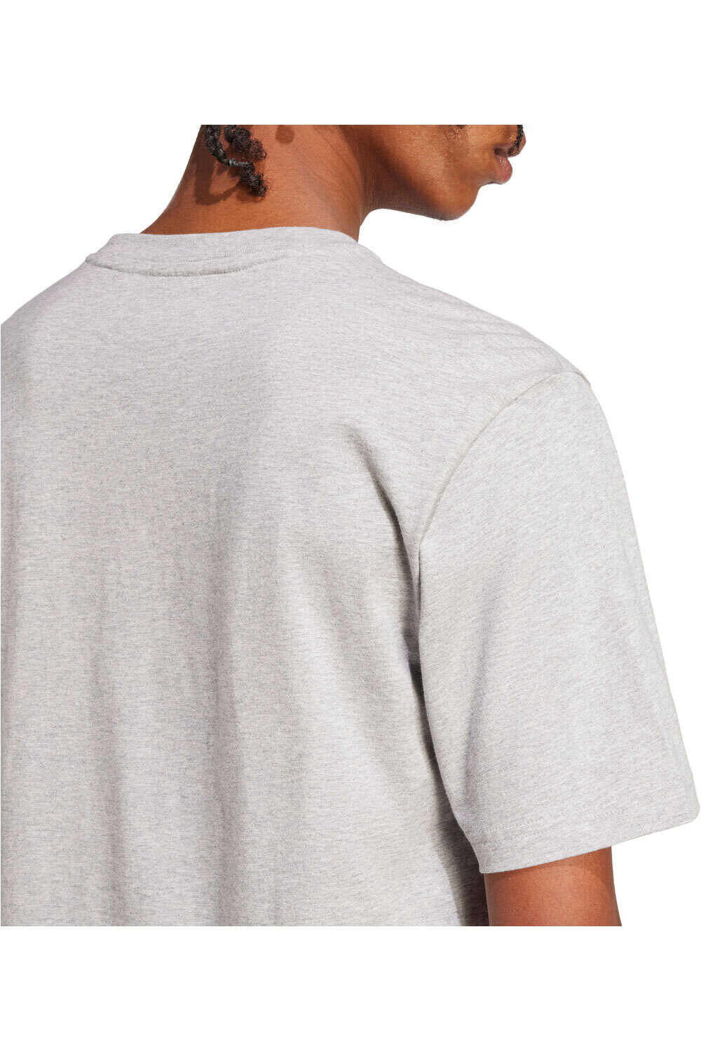 adidas camiseta manga corta hombre FUTURE ICONS 3 BAR LOGO vista detalle