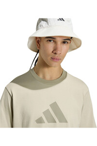 adidas camiseta manga corta hombre FUTURE ICONS 3 BAR LOGO vista detalle