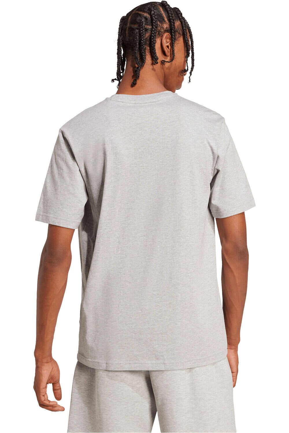 adidas camiseta manga corta hombre FUTURE ICONS 3 BAR LOGO vista trasera