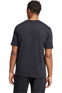 adidas camiseta manga corta hombre FUTURE ICONS THREE BAR vista trasera