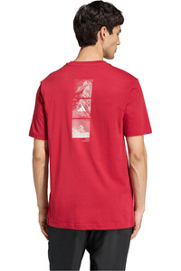 adidas camiseta manga corta hombre GRAFICO CICLISMO MONTANA AIRE LIBRE vista trasera