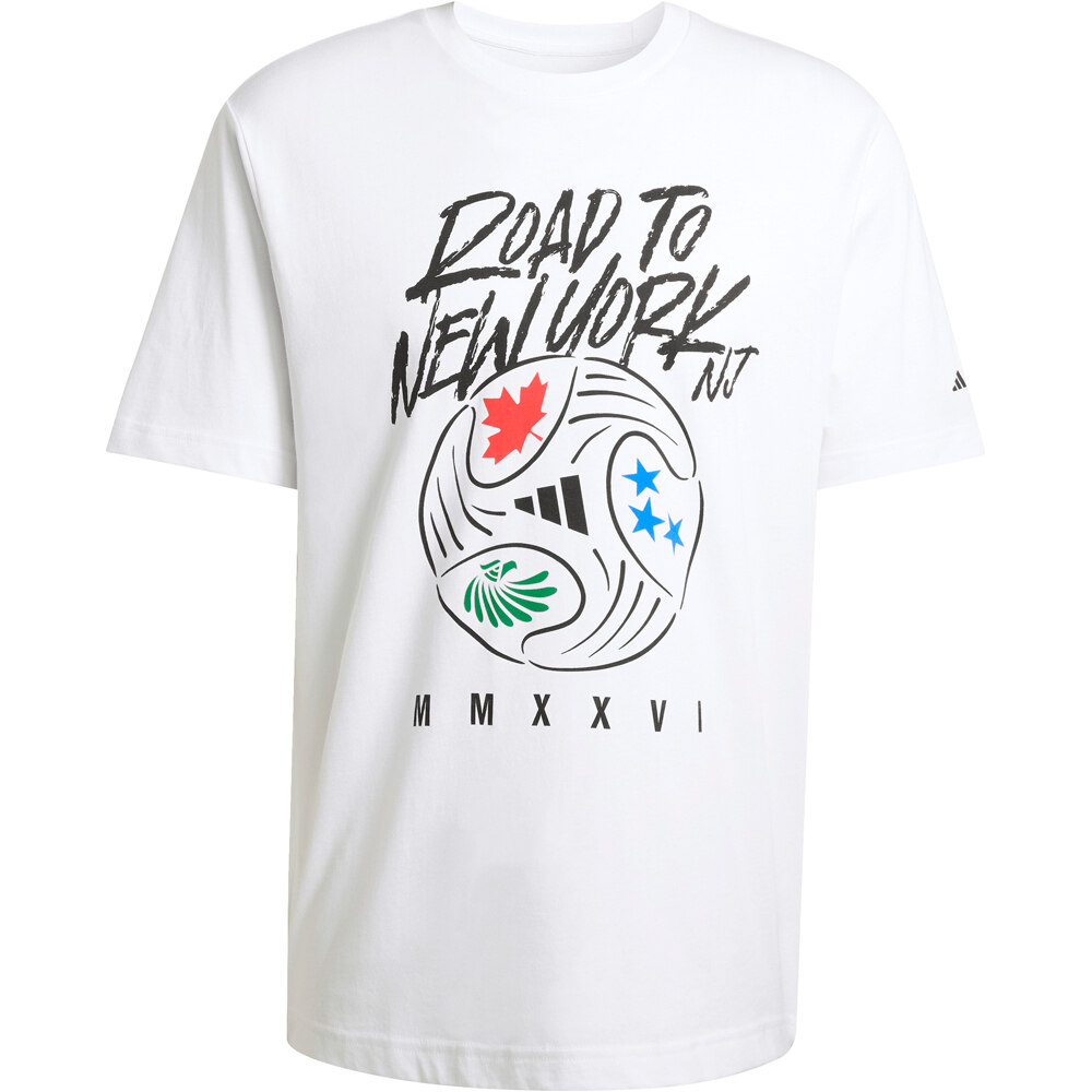 adidas camiseta manga corta hombre GRFICA FIFA WORLD CUP 26TM ROAD NYNJ 04
