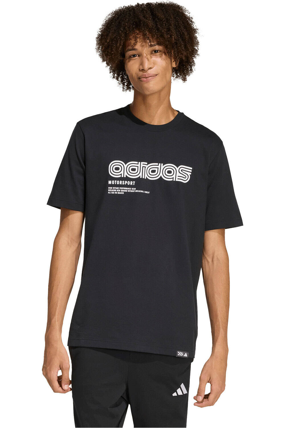 adidas camiseta manga corta hombre GRFICO LINEAL MOTORSPORT vista frontal