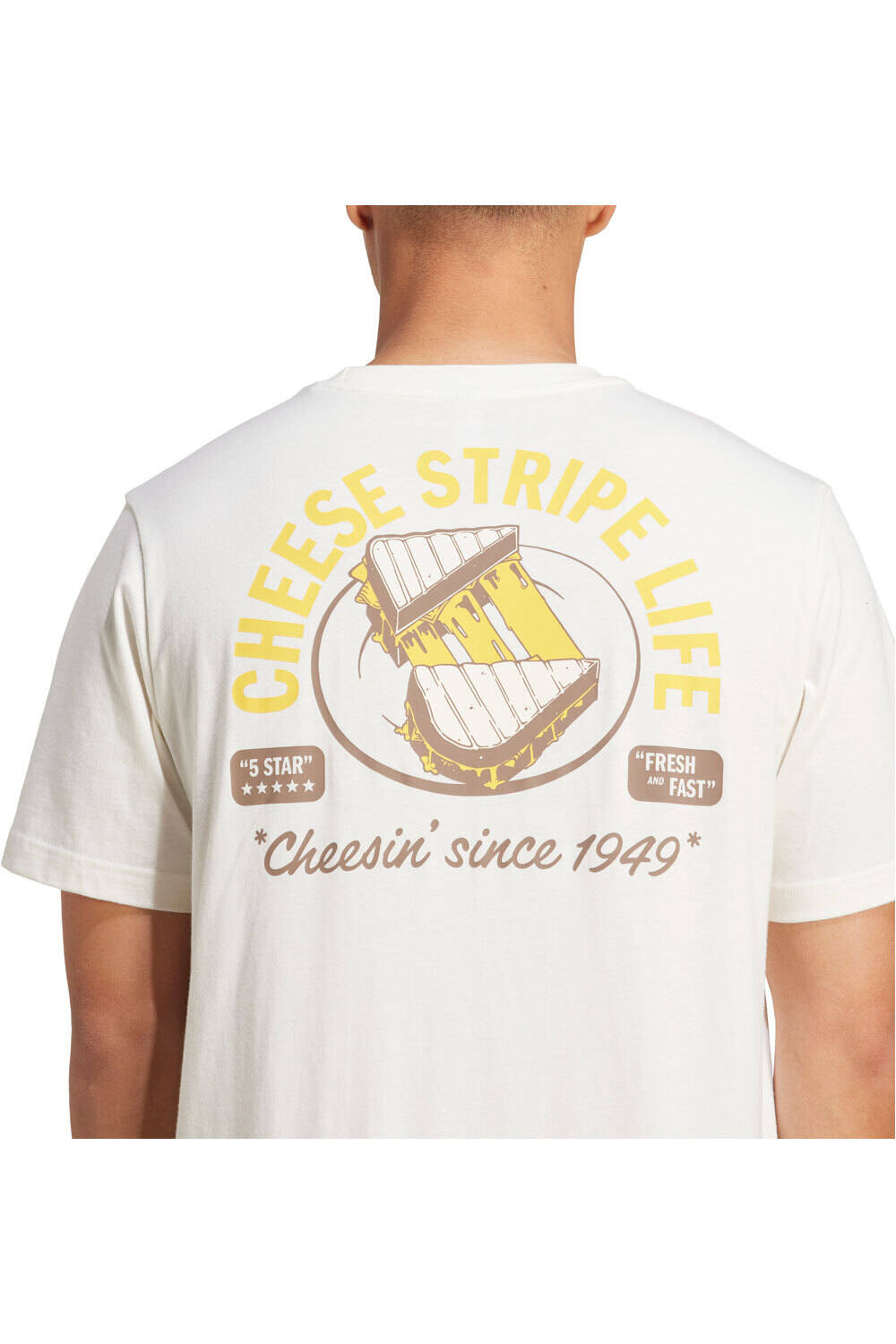 adidas camiseta manga corta hombre GRILLED CHEESE GRAPHIC 04