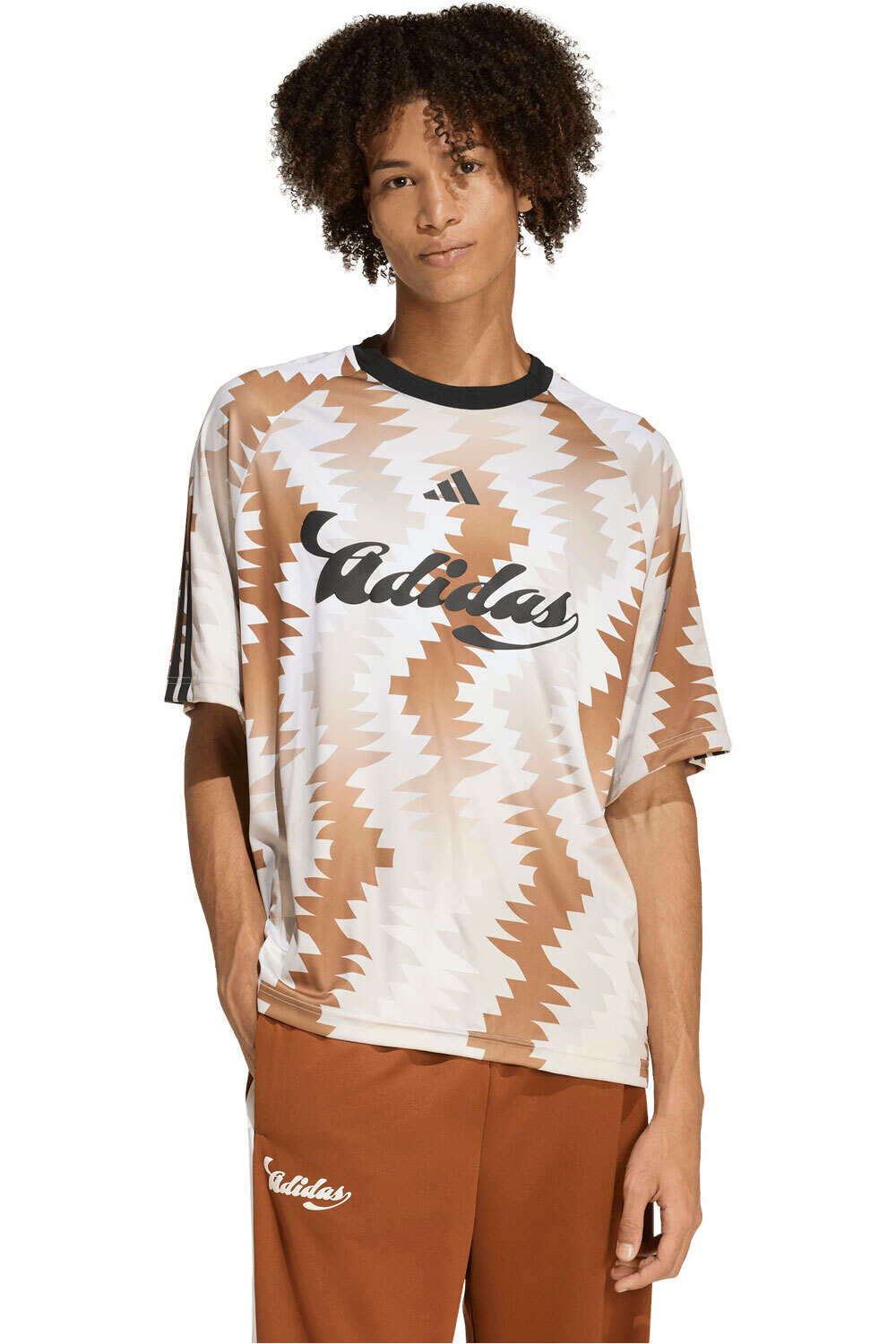 adidas camiseta manga corta hombre HOUSE OF TIRO X COMMON GOAL vista frontal