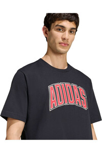 adidas camiseta manga corta hombre INSPIRACIN UNIVERSITARIA STADIUM vista detalle