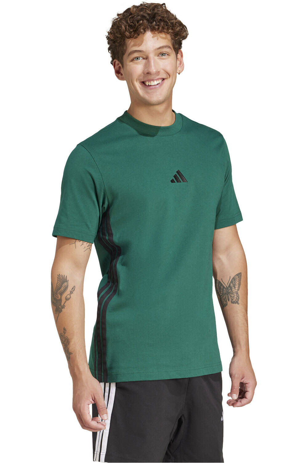 adidas camiseta manga corta hombre M 3S SJ T vista detalle