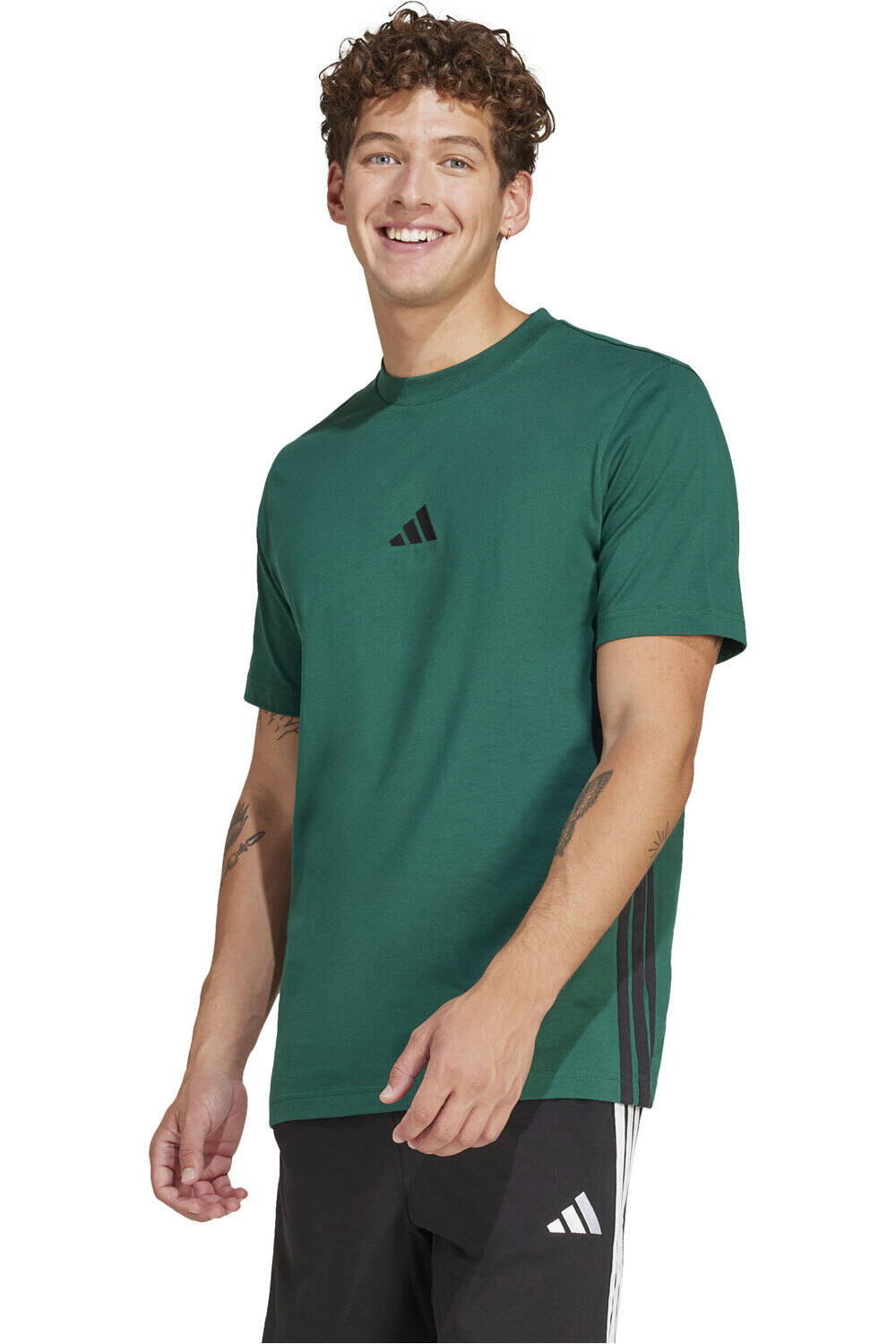 adidas camiseta manga corta hombre M 3S SJ T vista frontal