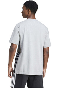 adidas camiseta manga corta hombre M 3S SJ T vista trasera