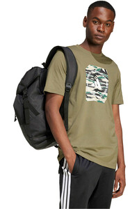 adidas camiseta manga corta hombre M C CAMO BOX T vista detalle
