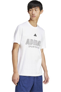 adidas camiseta manga corta hombre M C HOT SPW TEE vista detalle