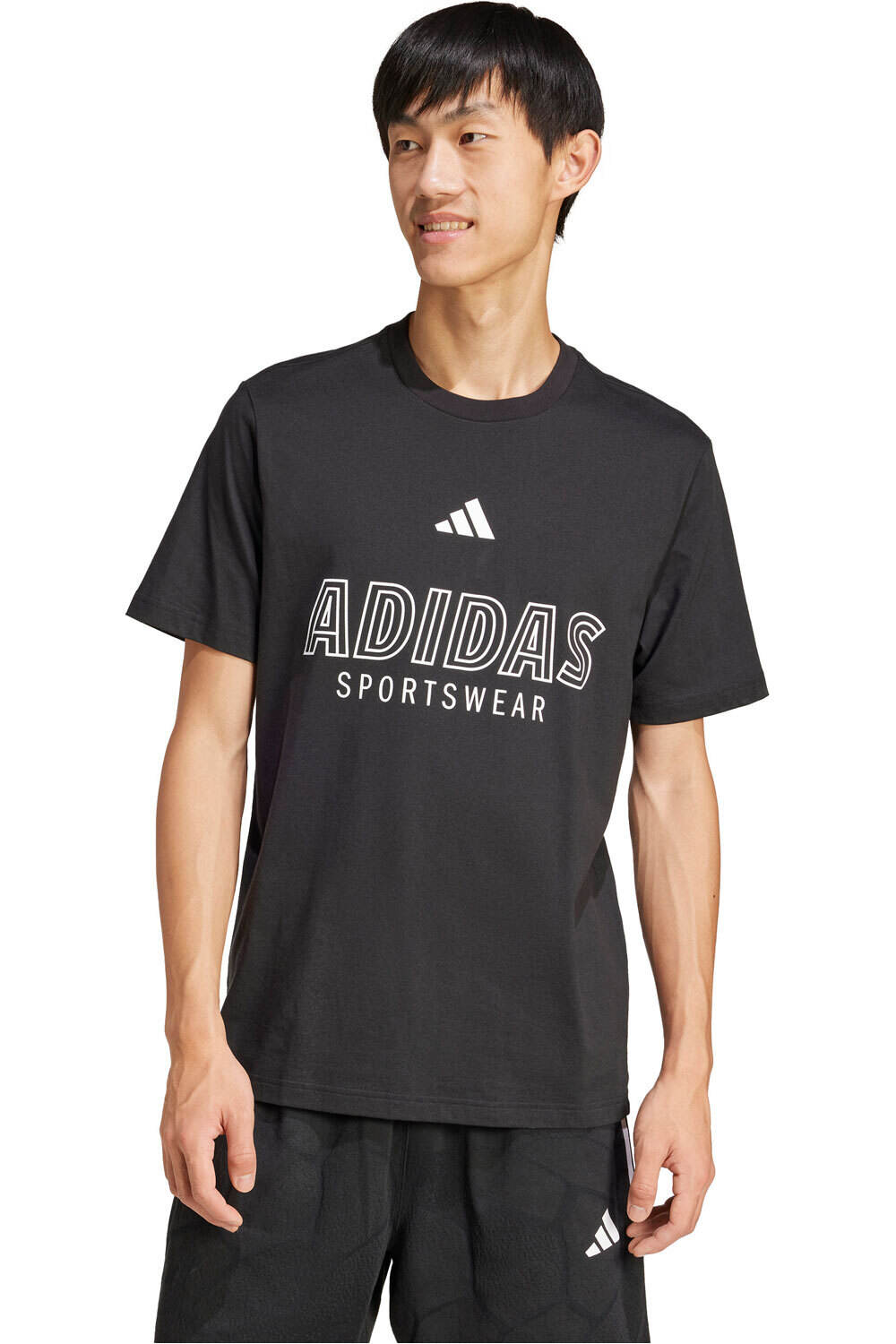 adidas camiseta manga corta hombre M C HOT SPW TEE vista frontal
