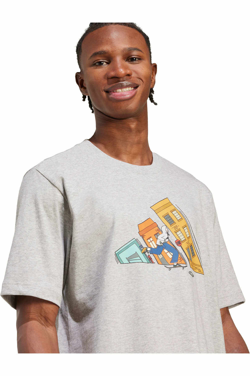 adidas camiseta manga corta hombre M DDL SKATE T 03