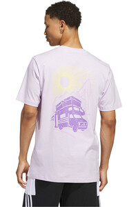 adidas camiseta manga corta hombre M JETSET CMPR T vista trasera