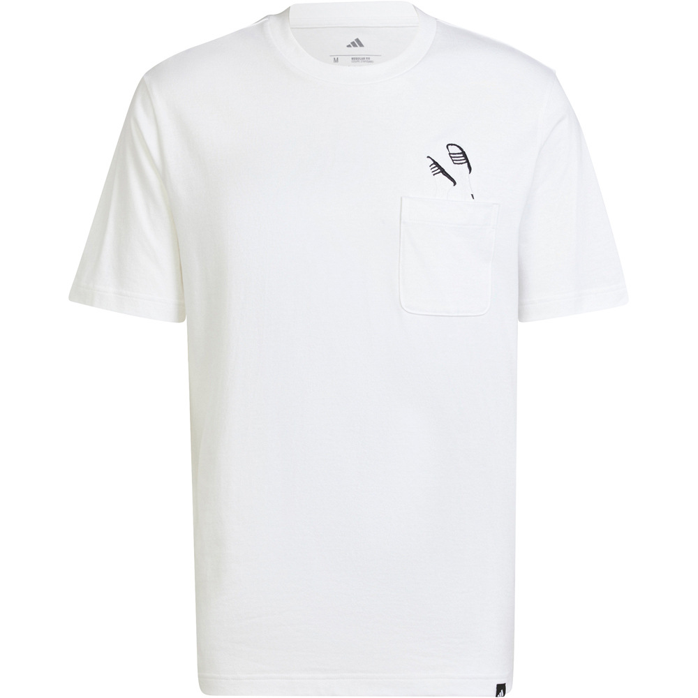adidas camiseta manga corta hombre M L SLIDE PKT T 05